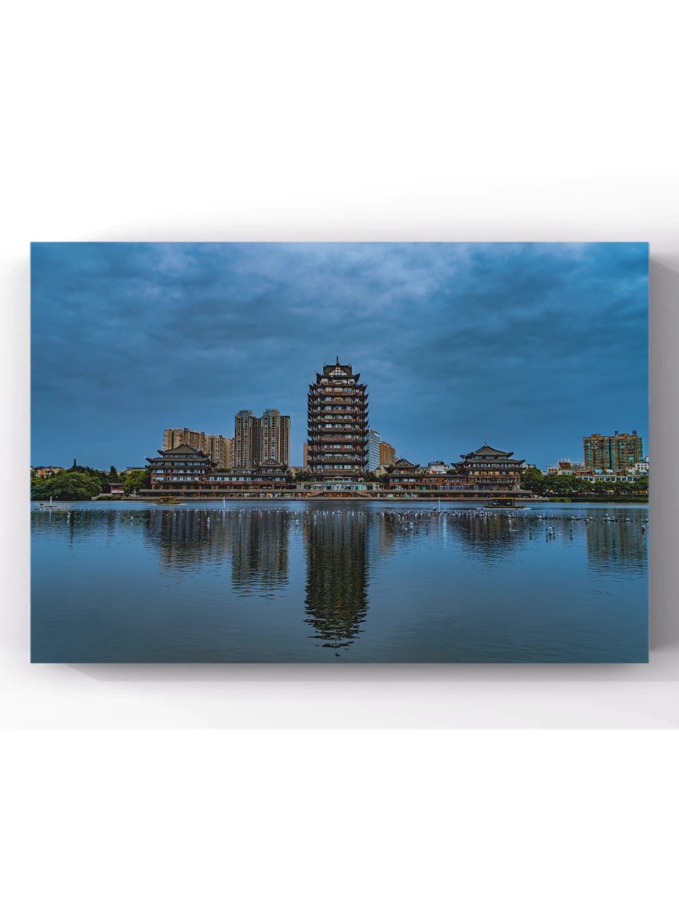 眉山摄影|远景楼