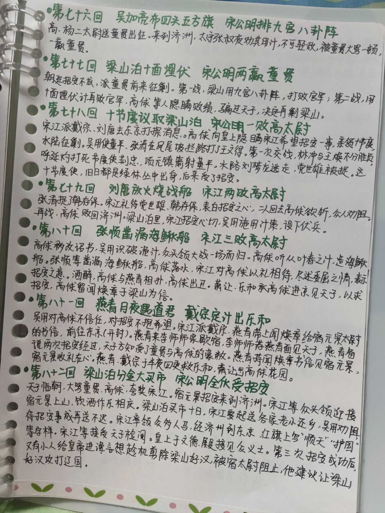 《水浒传》章节概括 第61-120回