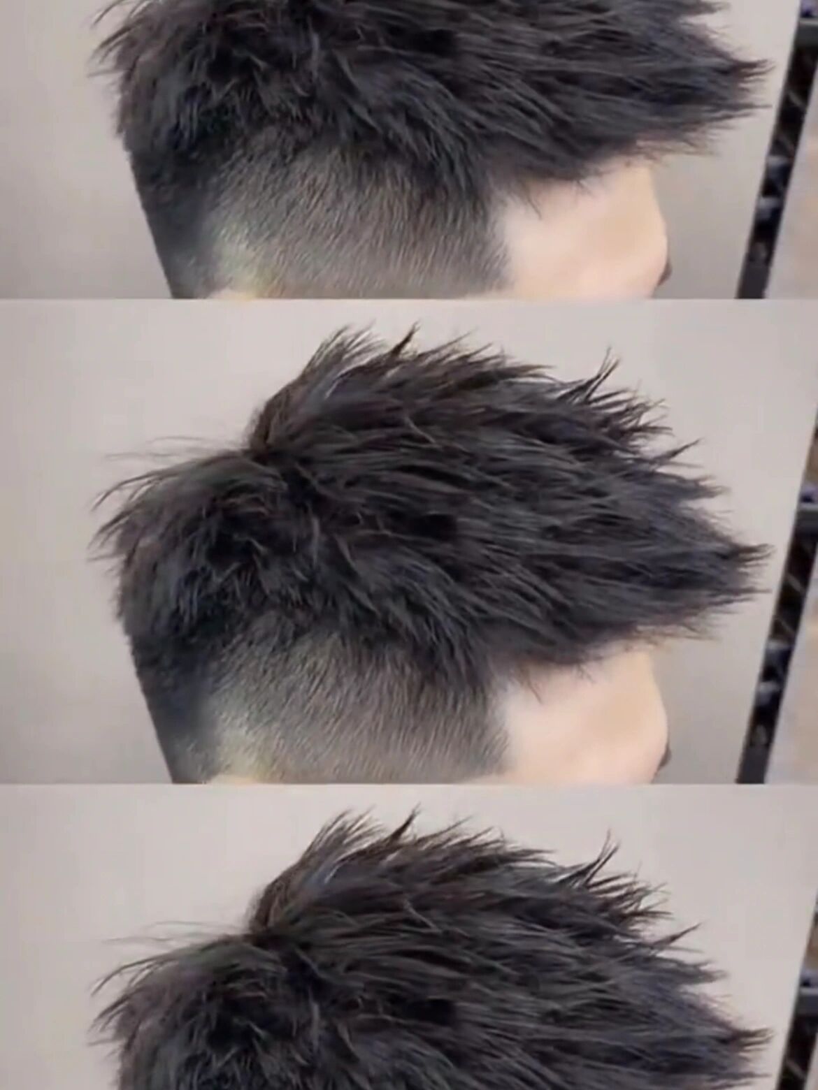 男士短发锡纸烫精神帅气有气质