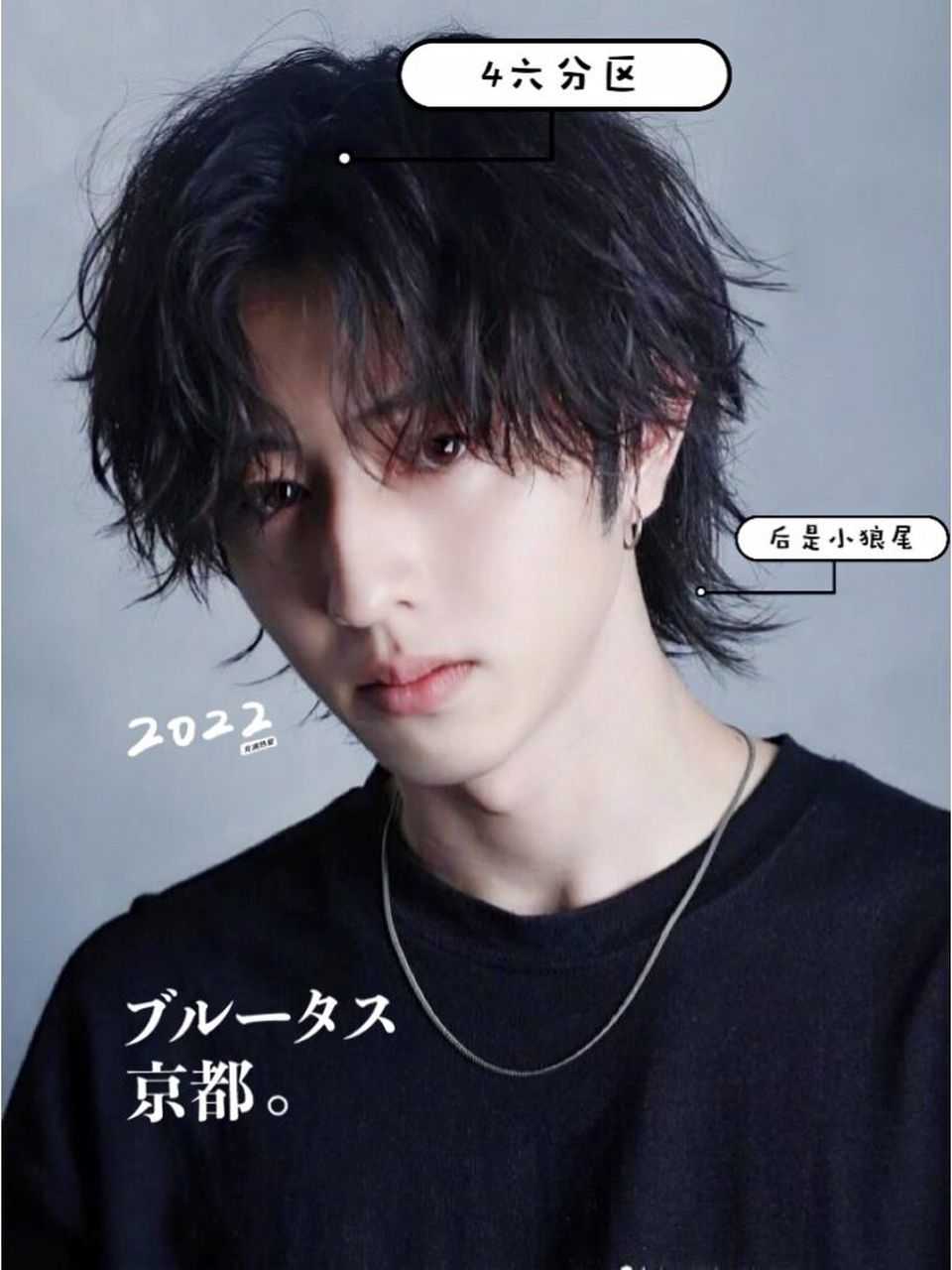 97男生帅到掉渣的发型7515狼尾四六分 17 949494有点偏