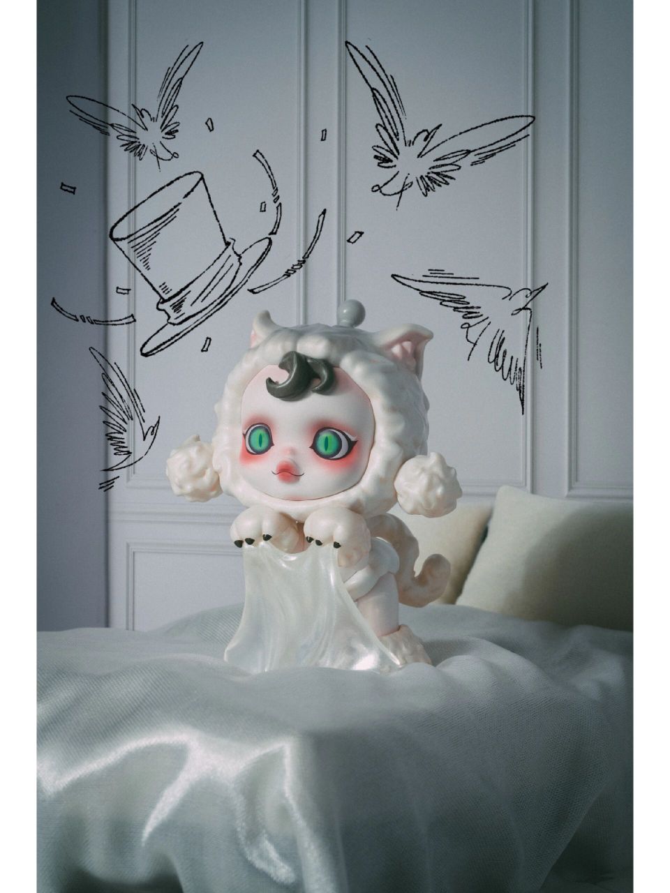 泡泡玛特sp平日奇境系列新品实物图 泡泡玛特skullpanda平日奇境系列