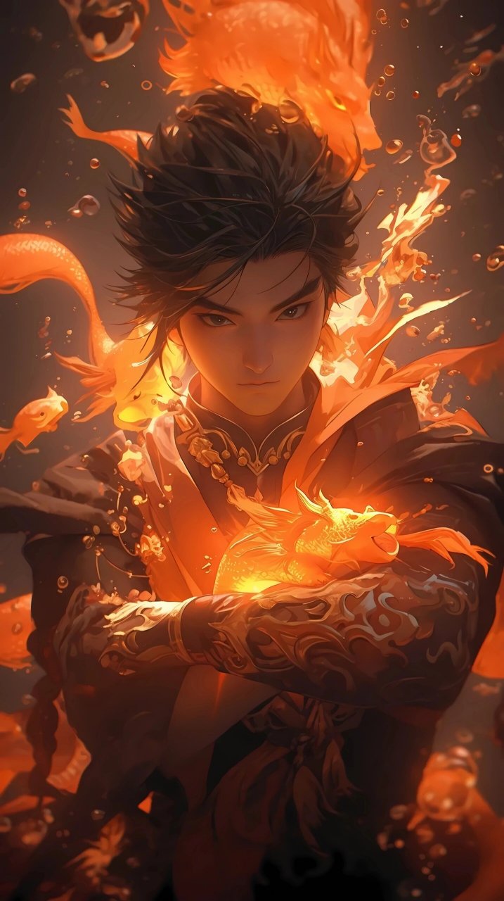 火神动漫小哥哥,超高清4k壁纸,私发图07