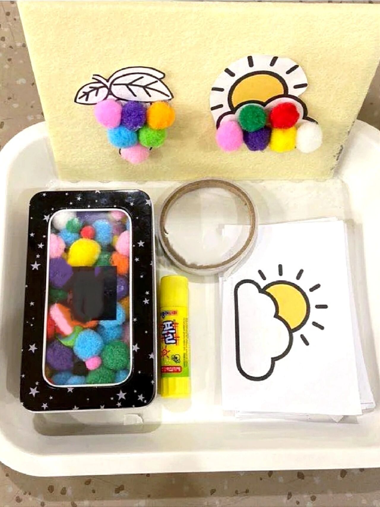 幼儿园‖美工区‖半成品材料投放       	 小编收藏的: 美工区 半成品