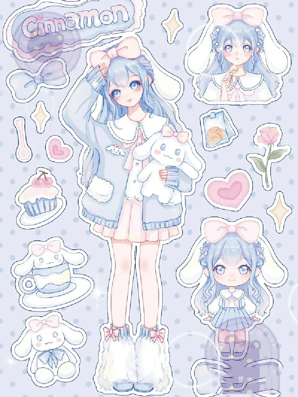 三丽鸥贴纸素材