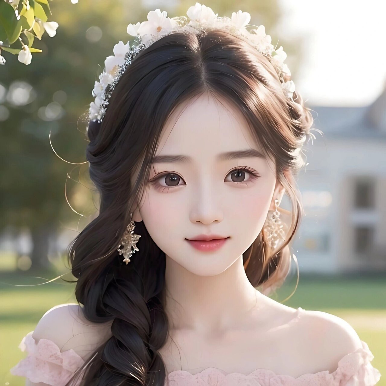 手绘头像卡通可爱女生头像夏季微信头像 可爱女生夏季手绘头像,最近改