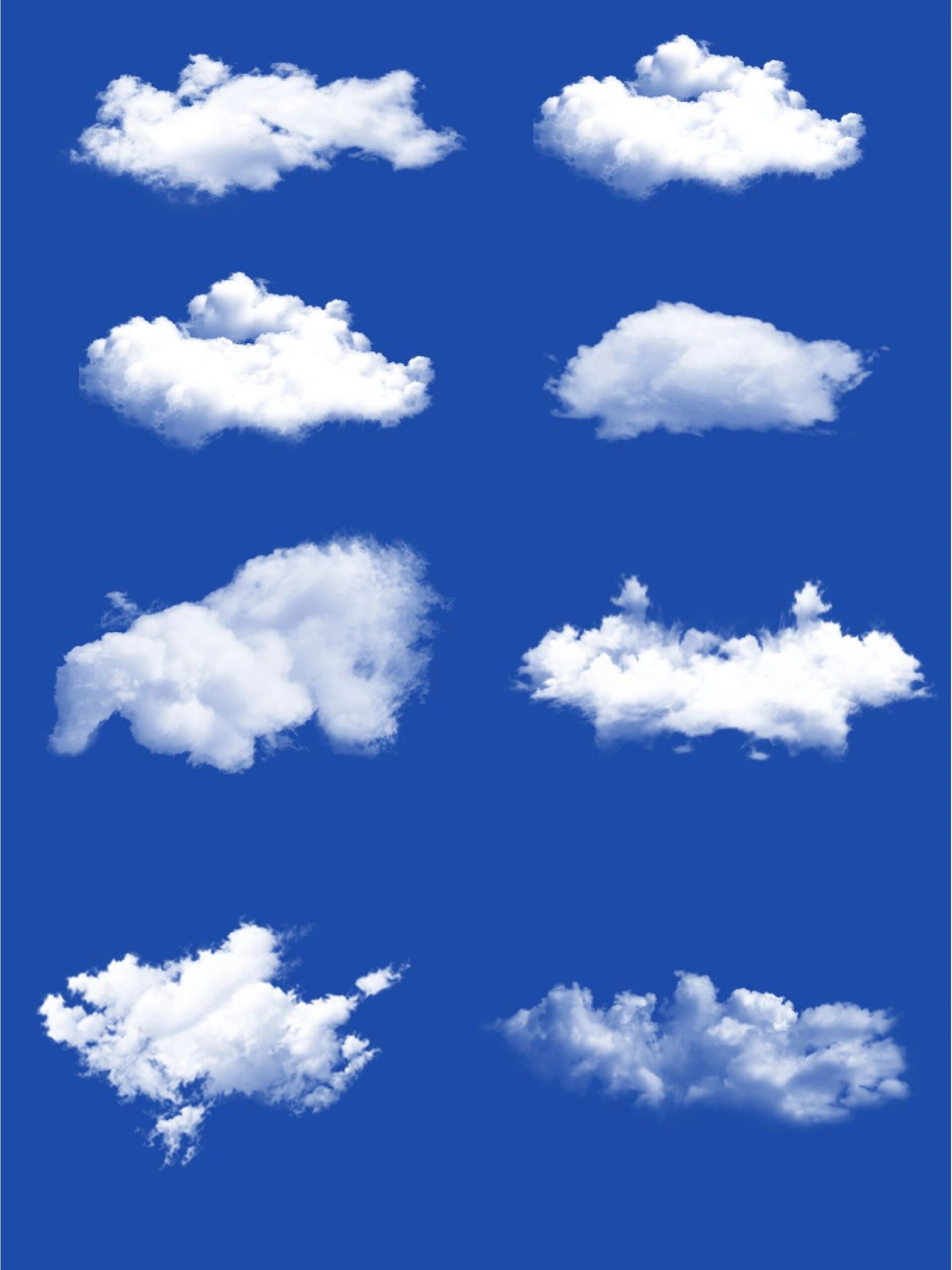 蓝天白云 |☁️白云云朵实景png免扣素材