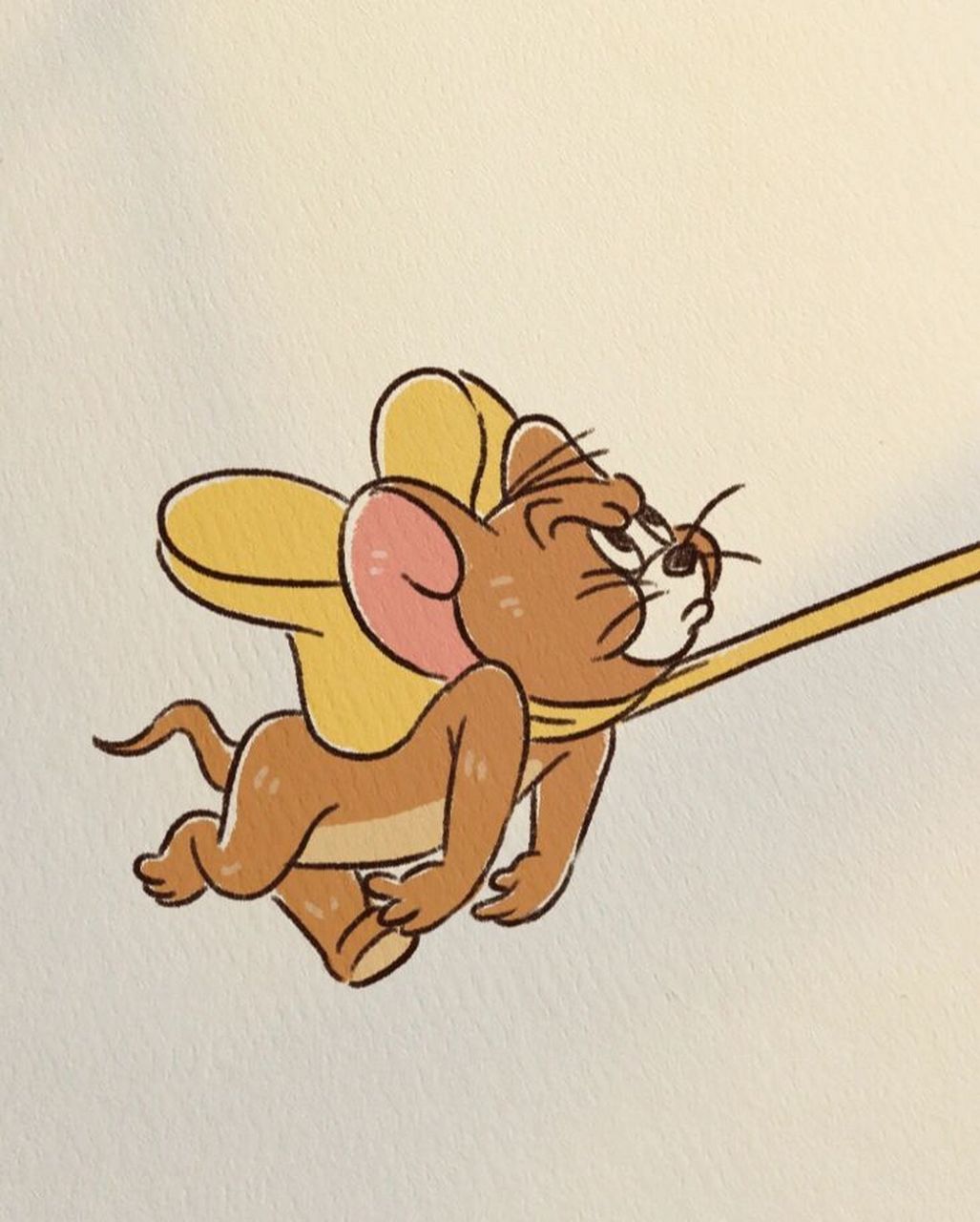 零基础手绘教程|猫和老鼠|汤姆杰瑞|过程图 9999来啦来啦～你们