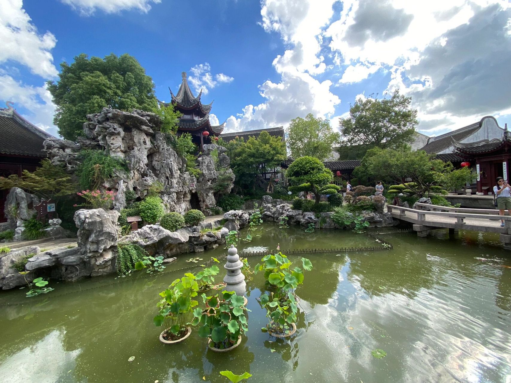 上海嘉定|#南翔老街[poi]#|百年#檀园[poi]#.