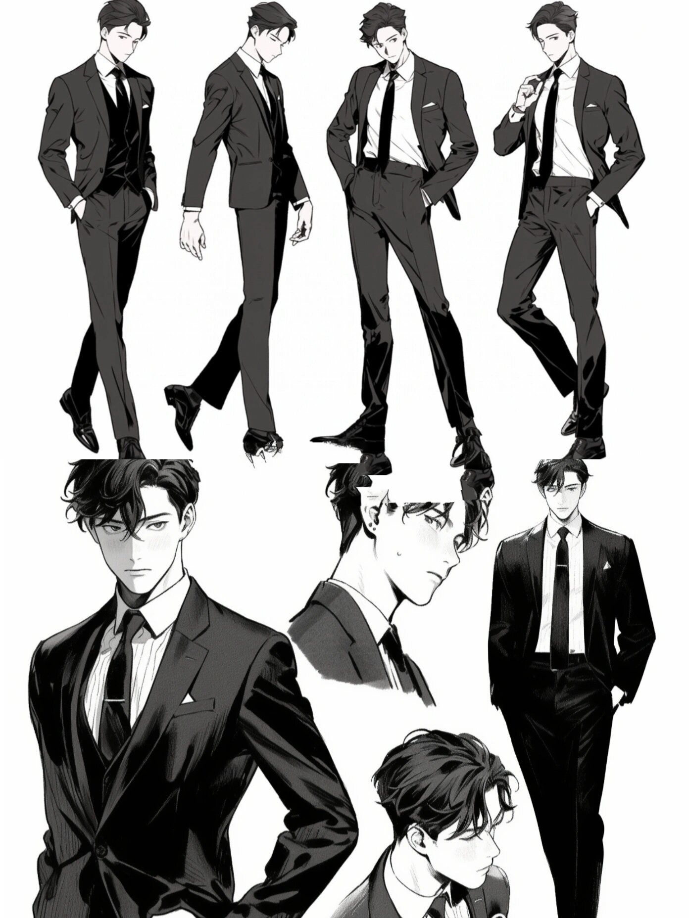 素材 | 男士西装