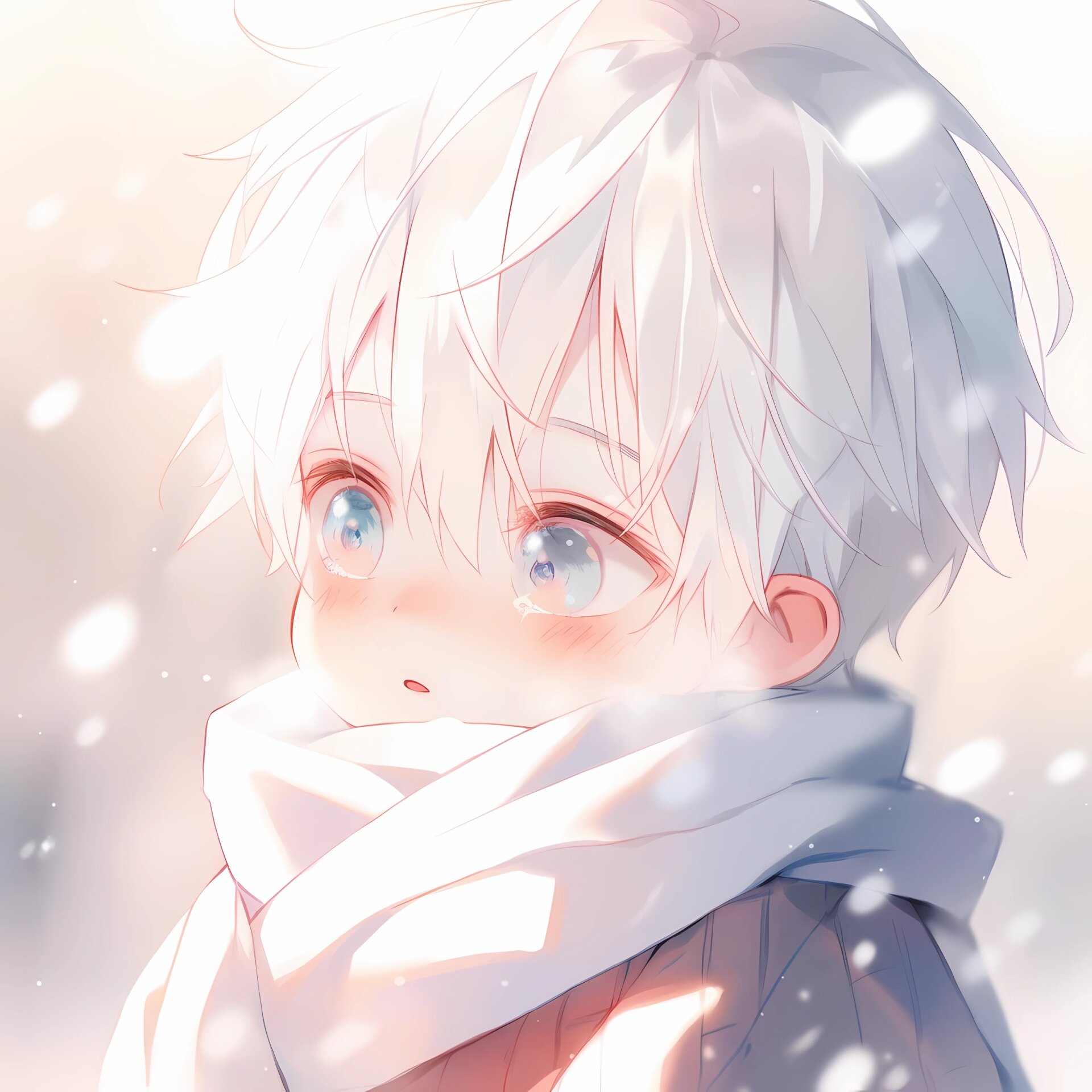 冬季可爱头像|男