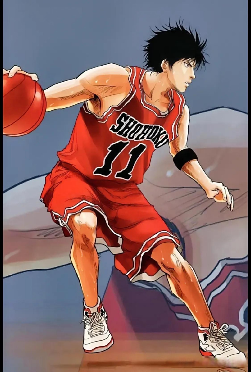 灌篮高手你最喜欢的角色我最喜欢流川枫  流川枫是灌篮高手中的主要