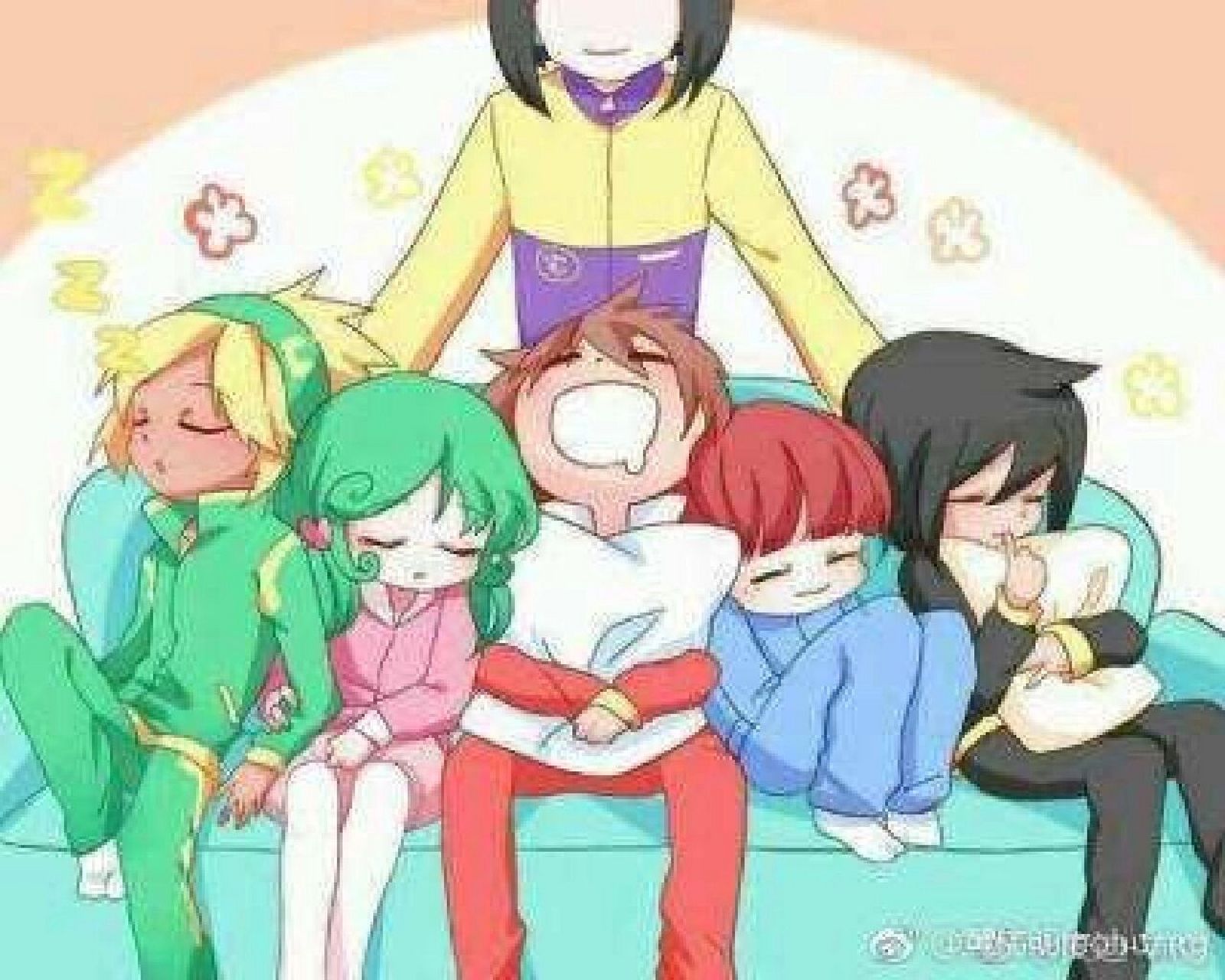哇哦!原来他们拟人化了这么可爱0000 开心超人拟人画图片(1)