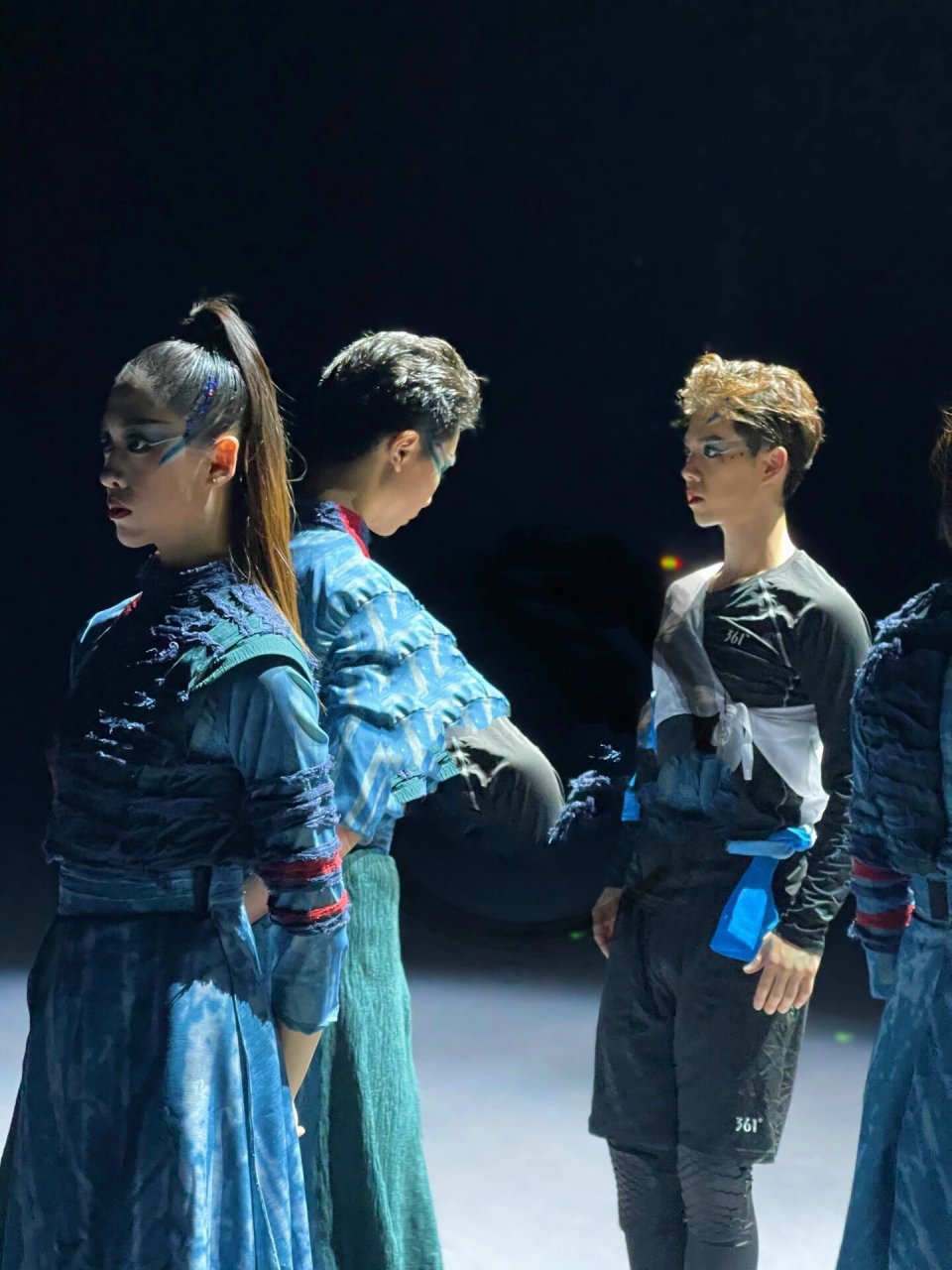 男生舞蹈妆容 原创妆容设计