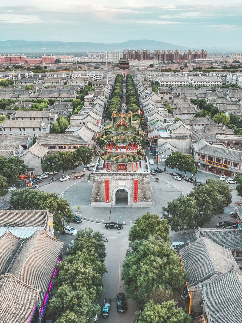 建筑之美|朔州古城文昌阁97 朔州文昌阁位于老城东,南,西,北大街
