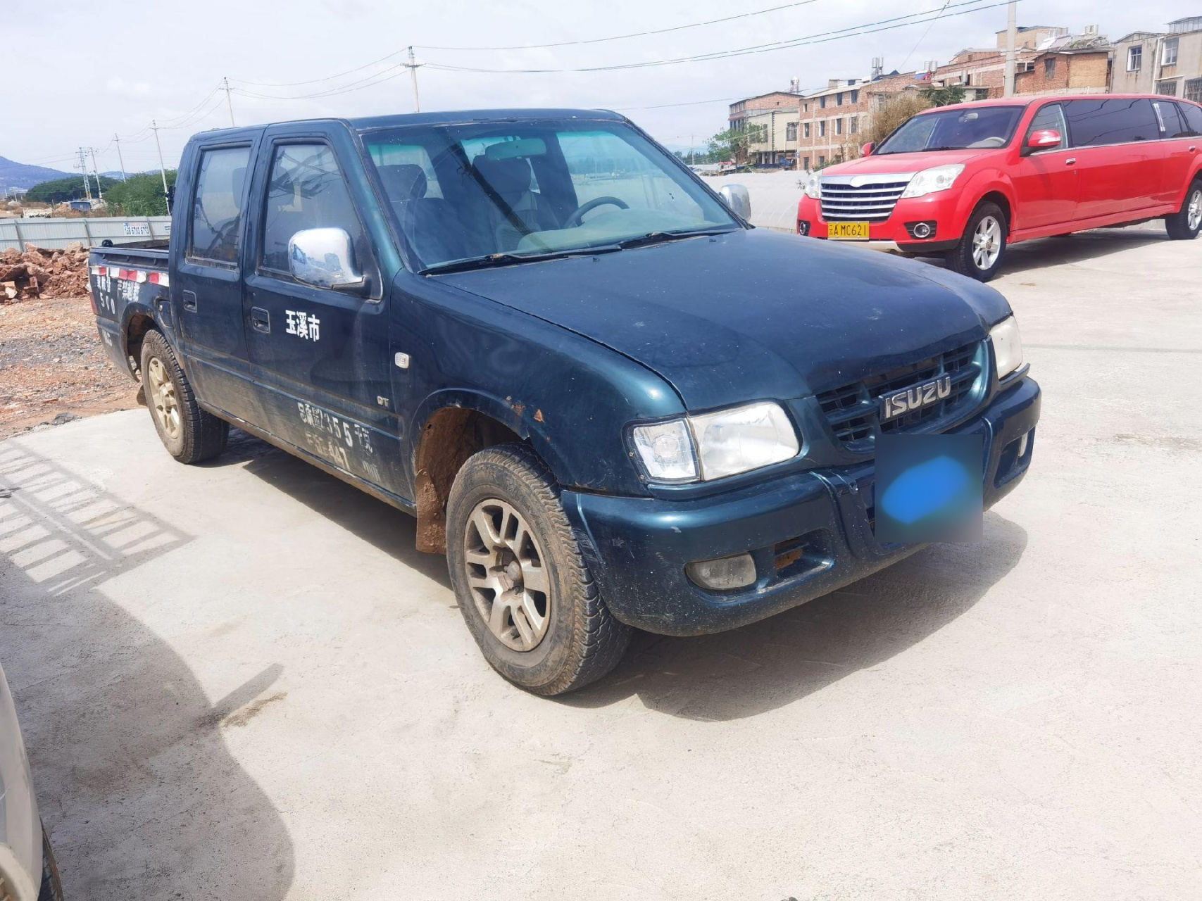 13年上牌五十铃皮卡车,两驱柴油2.