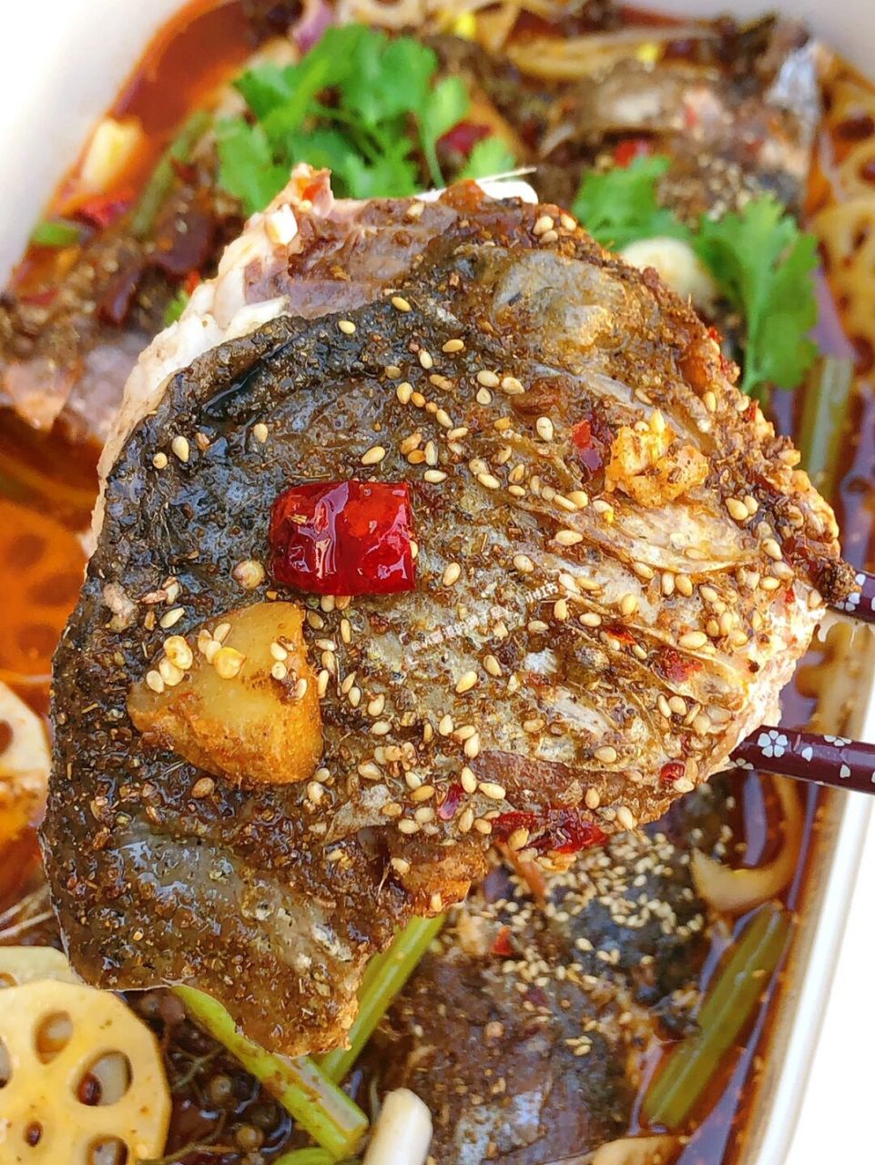 不用油炸的香辣孜然烤鱼,求你们去试试这样吃.