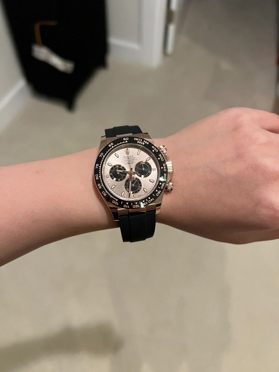 劳力士迪通达116515-0059 这个玫瑰金余文乐同款也太太好看了吧!