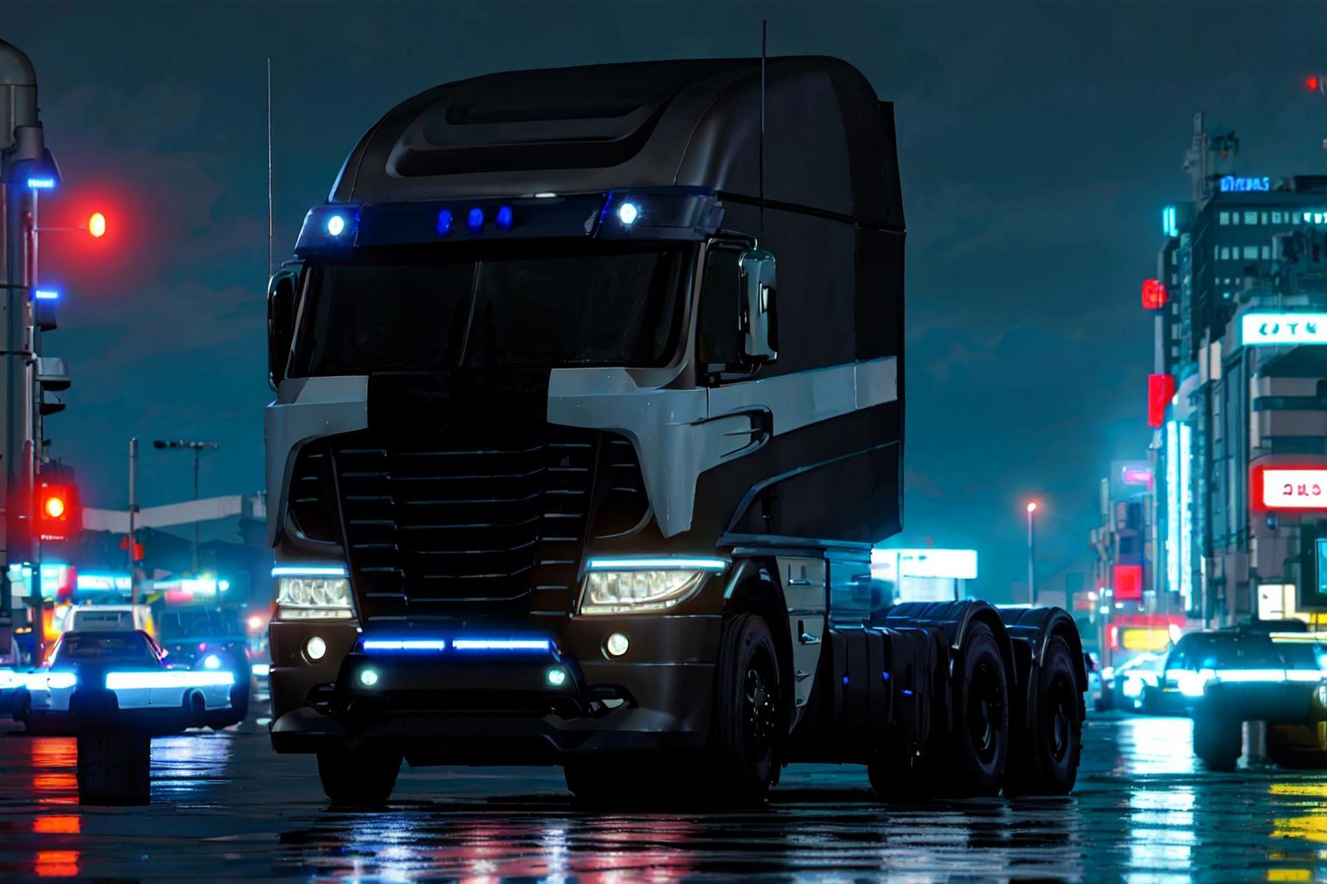 福莱纳阿格西重型卡车,变4里惊破天的载具形态着实有点惊艳