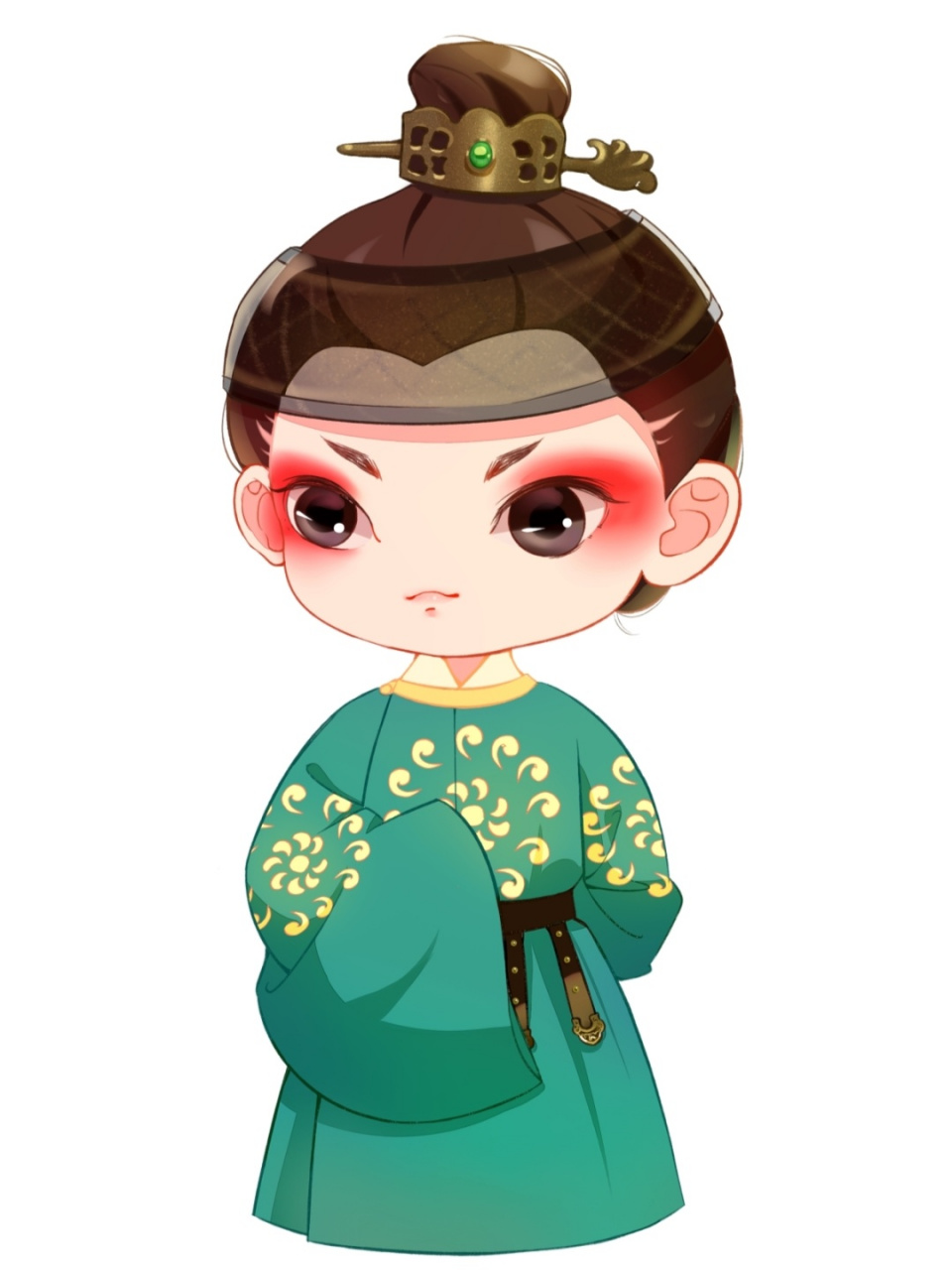 古风小哥哥 禁商用,禁二改,可以做头像私用 #q版#q版人物#可爱#卡通