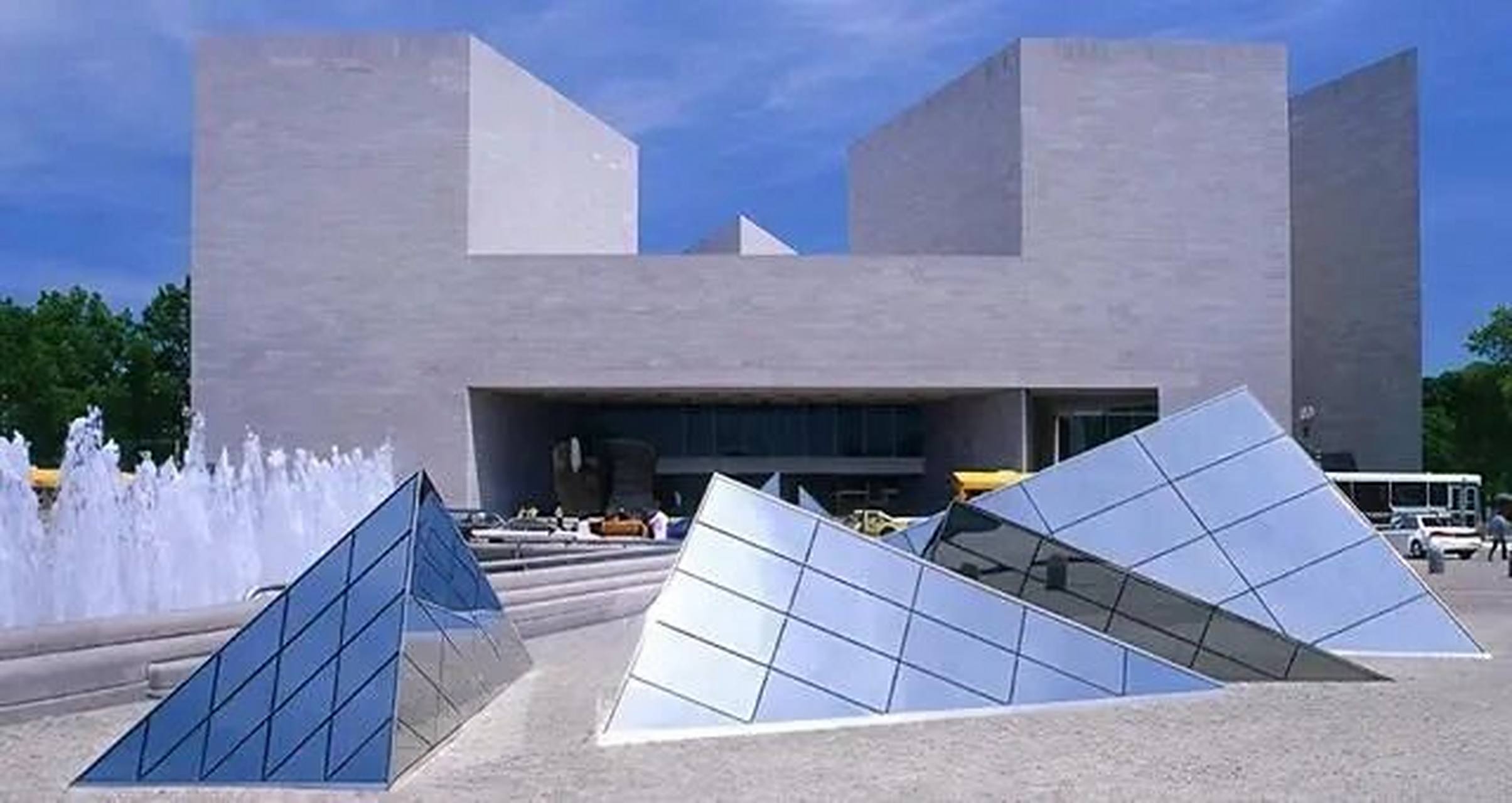 华盛顿 | 国家美术馆东馆 华盛顿国家美术馆东馆是美国国家美术馆(即