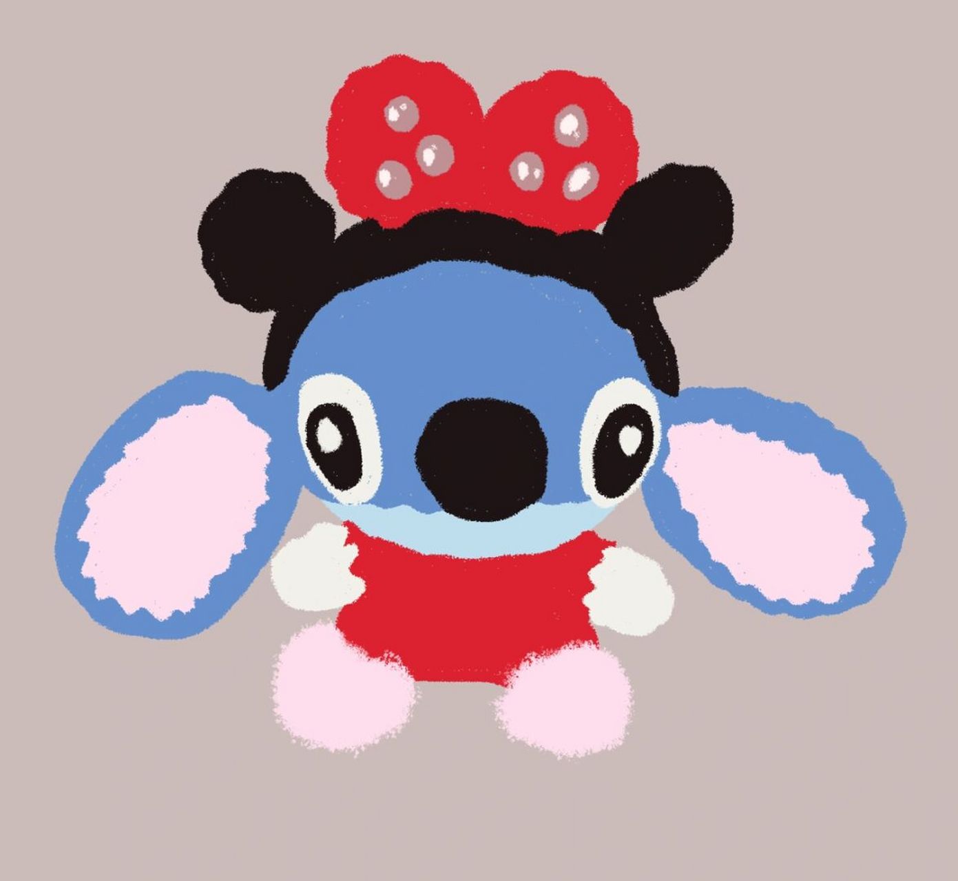 插画# #插画分享# #头像分享# #情侣头像# #情侣头像分享# #史迪奇