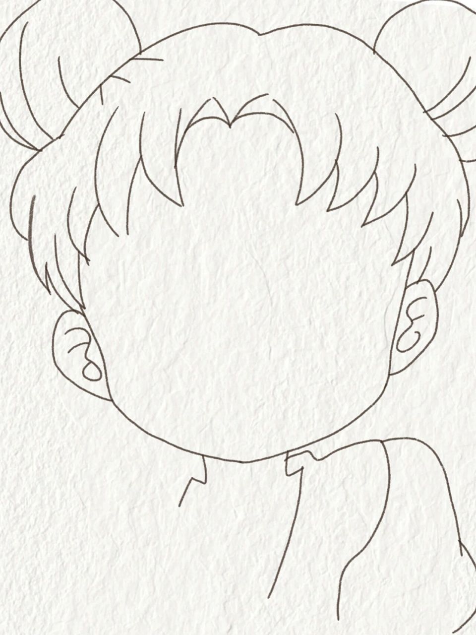 美少女战士水冰月/简笔画教程 代表月亮消灭你95 小时候真的很喜欢