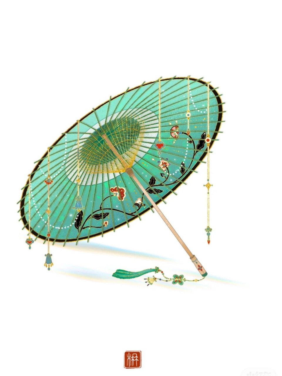 掐丝珐琅绘画艺术参考素材二十|景丝蓝整理 掐丝珐琅绘画艺术参考素材