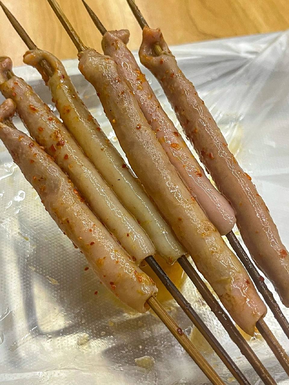 (1/100) 白春街上的这家炭烤小海肠,来吃了两次!