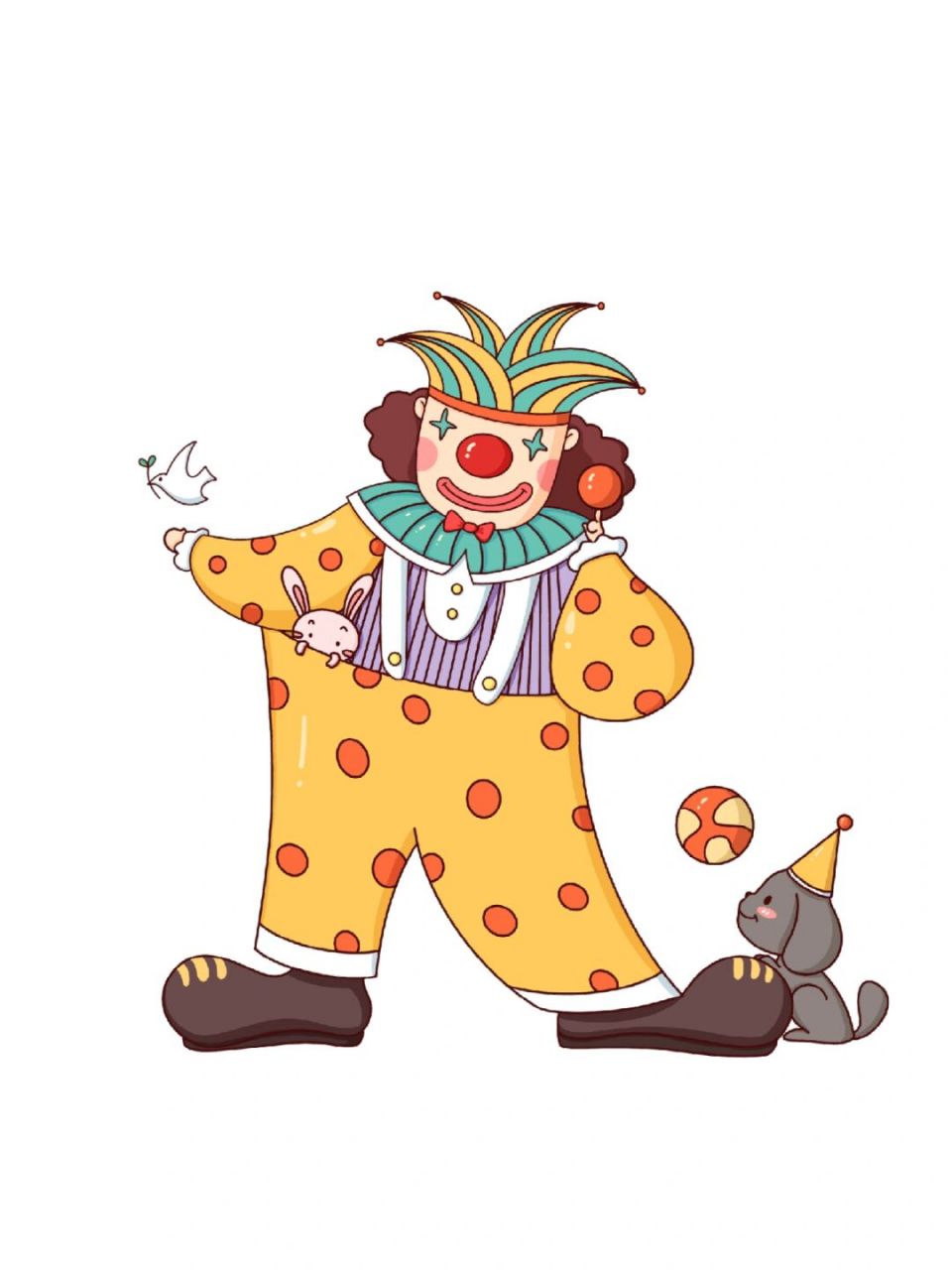 调皮可爱的夸张形象一下就能深入人心~ 我想大家应该都在不同的场景里