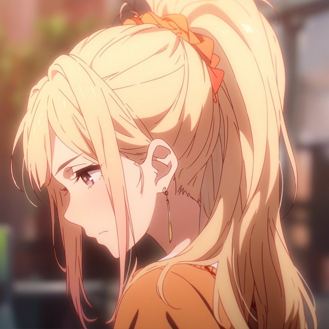 女生头像|动漫头像|黄色马尾96第三弹 你未必光芒万丈 但你温暖有关