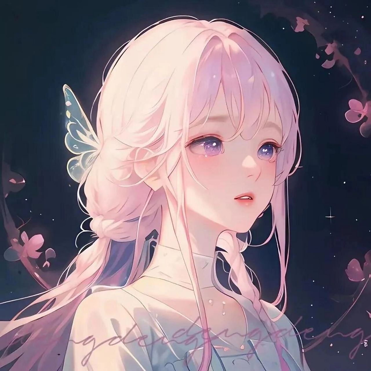 动漫女生头像,梦幻仙气. 后期还会有更新哦.