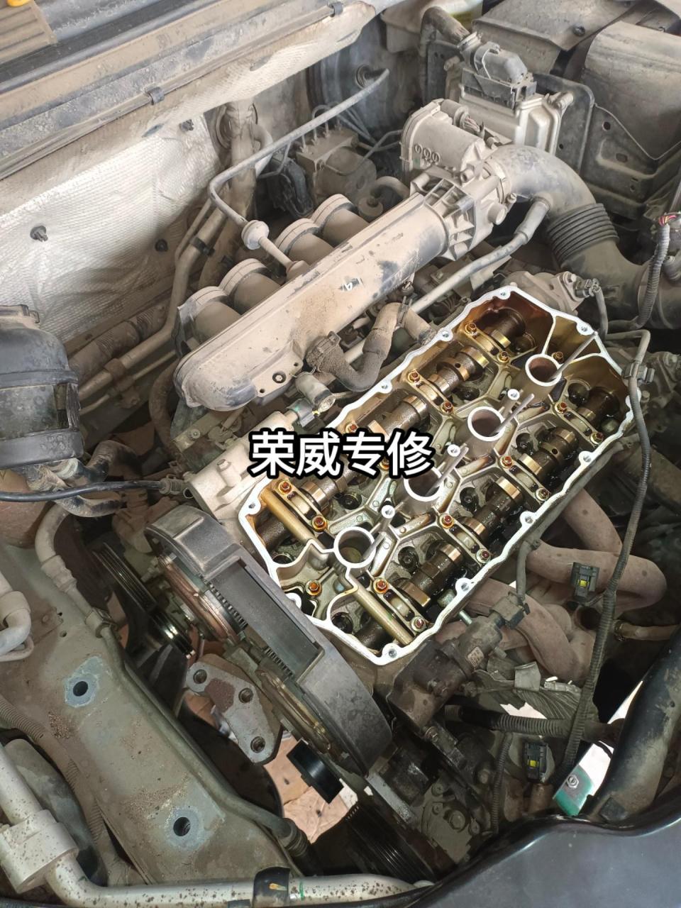 荣威750v6皮带完整图图片