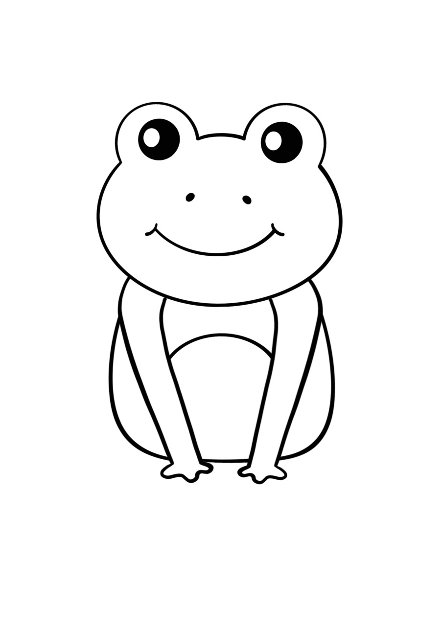 简笔画教程分享 小青蛙