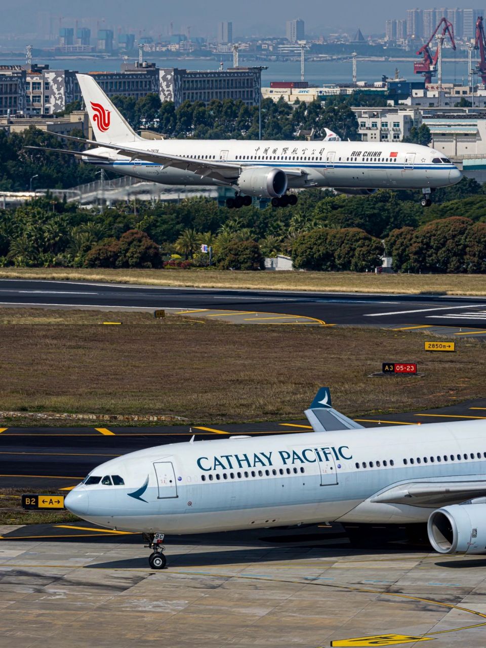 当波音787遇上空客a330 怀念年头不下雨的日子 948915 7615