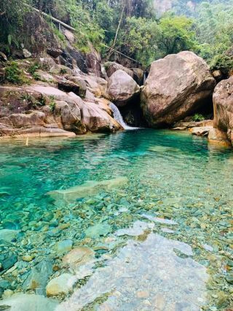 英德石门台 今天来到英德石门台国家级森林公园徒步.