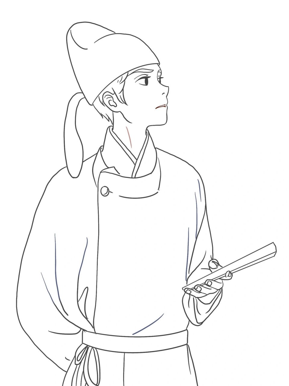 绘画日常|书生卡通形象