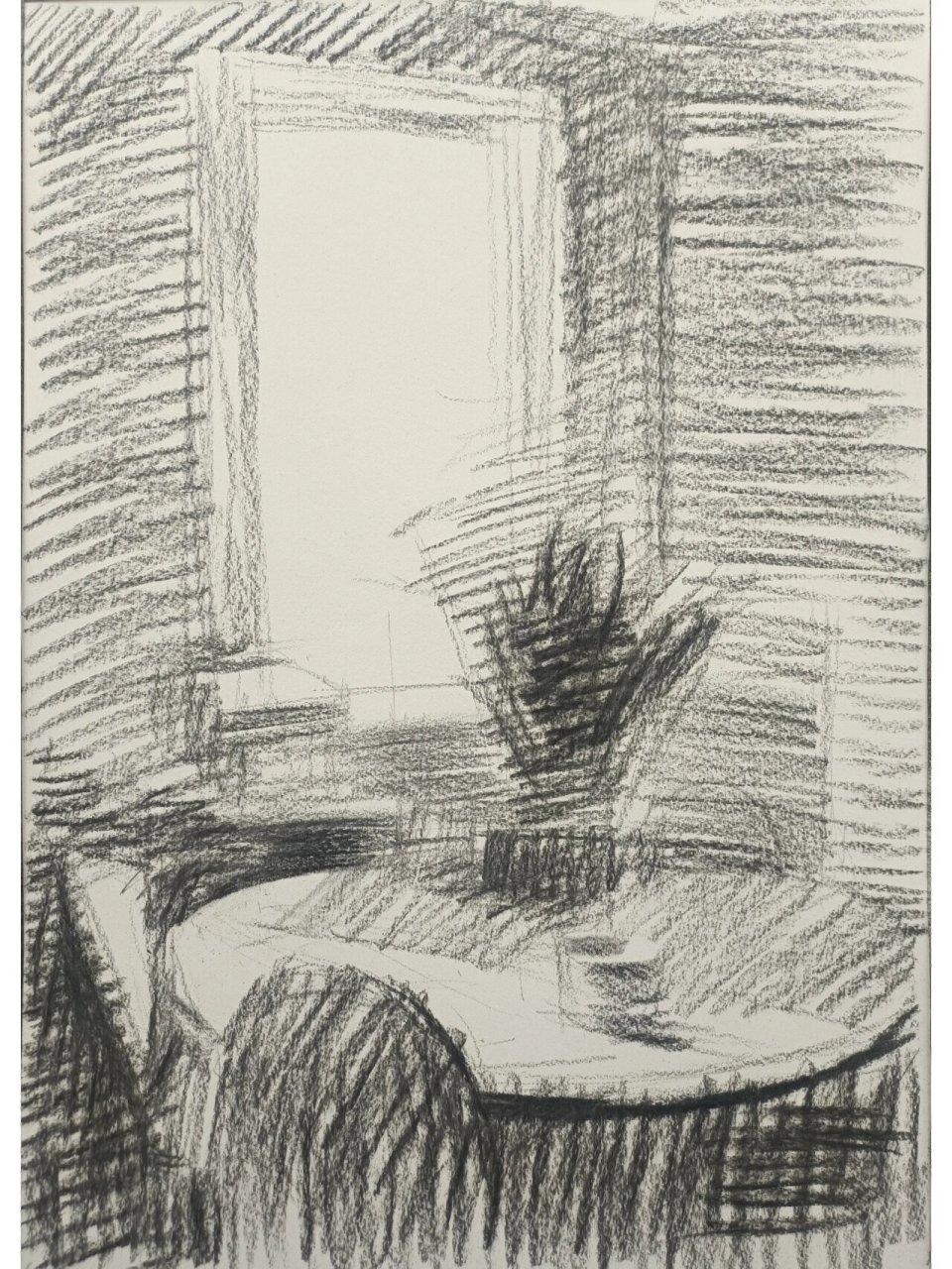 室内小场景素描 详细步骤及说明 室内小场景素描.