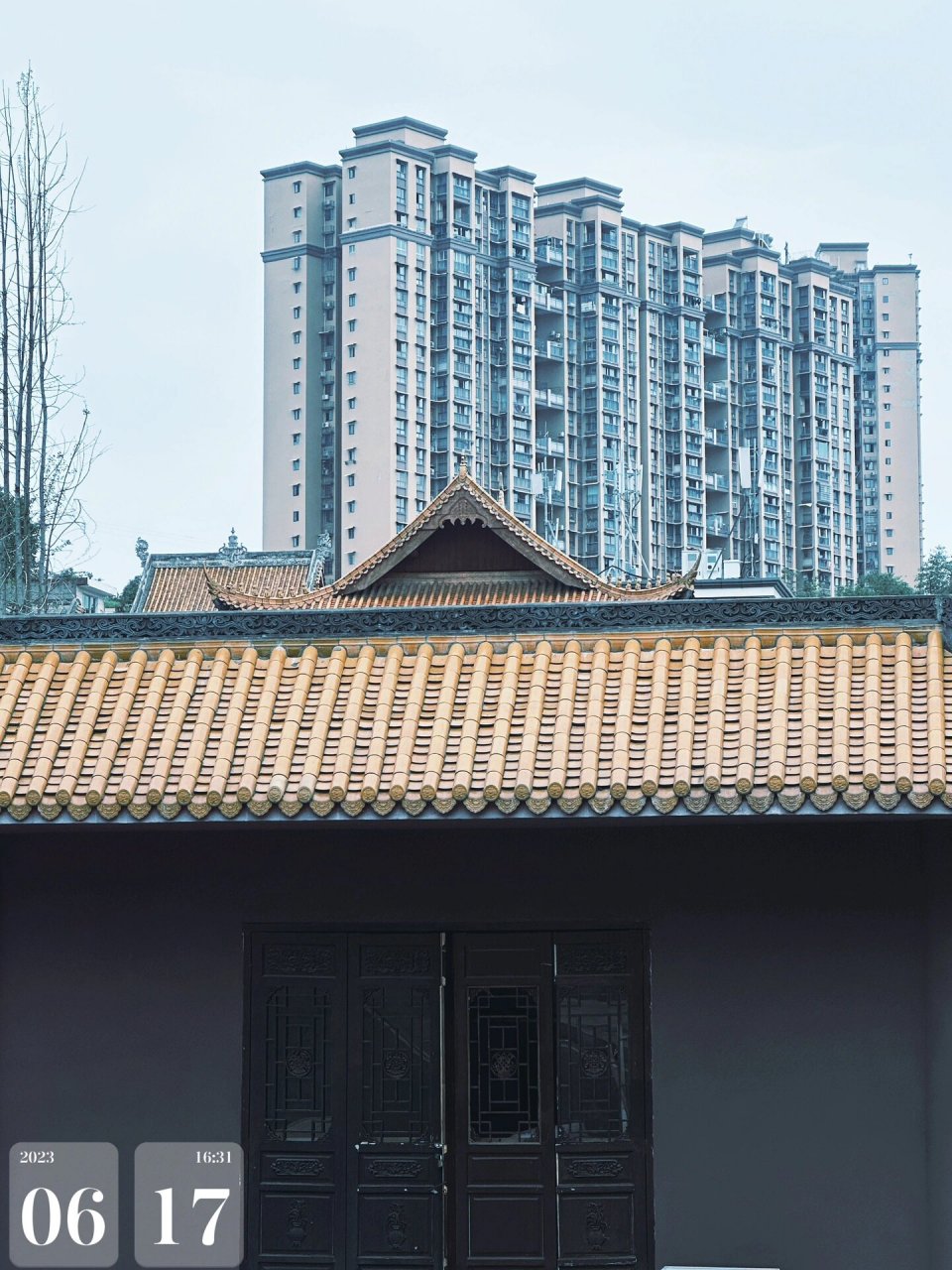 富顺千佛寺一角