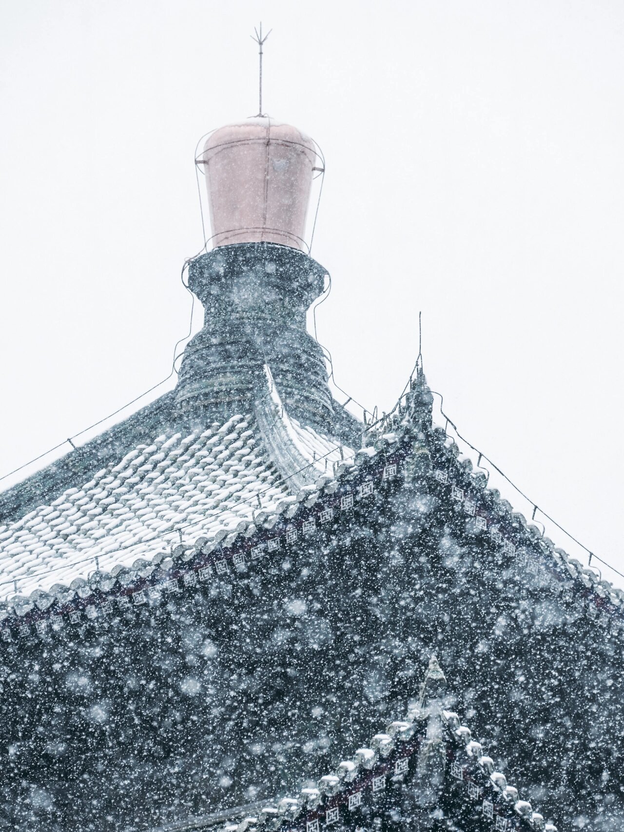 摄影丨西安钟楼雪景