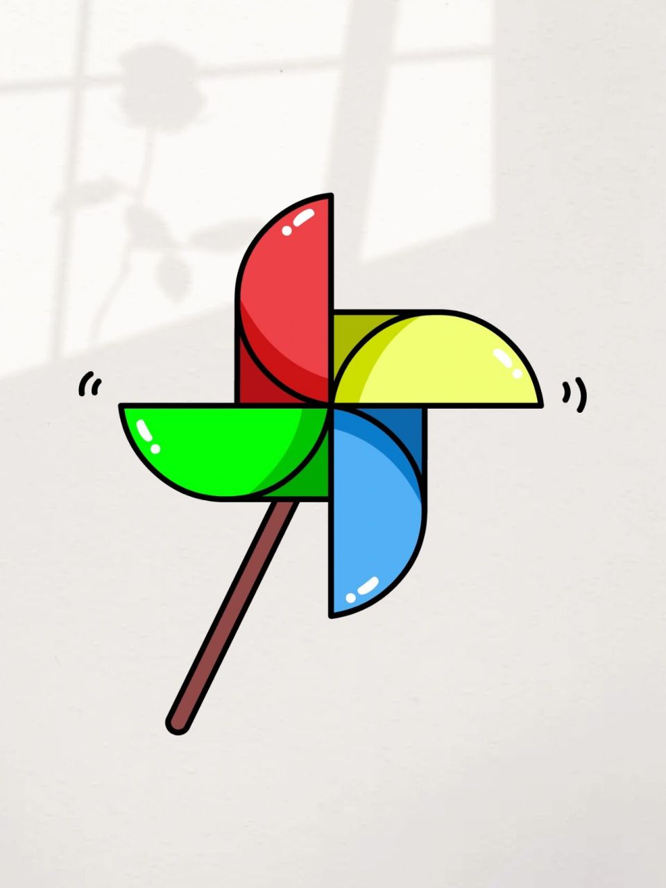 15秒教你画小风车!漂亮又简单,轻松拿捏