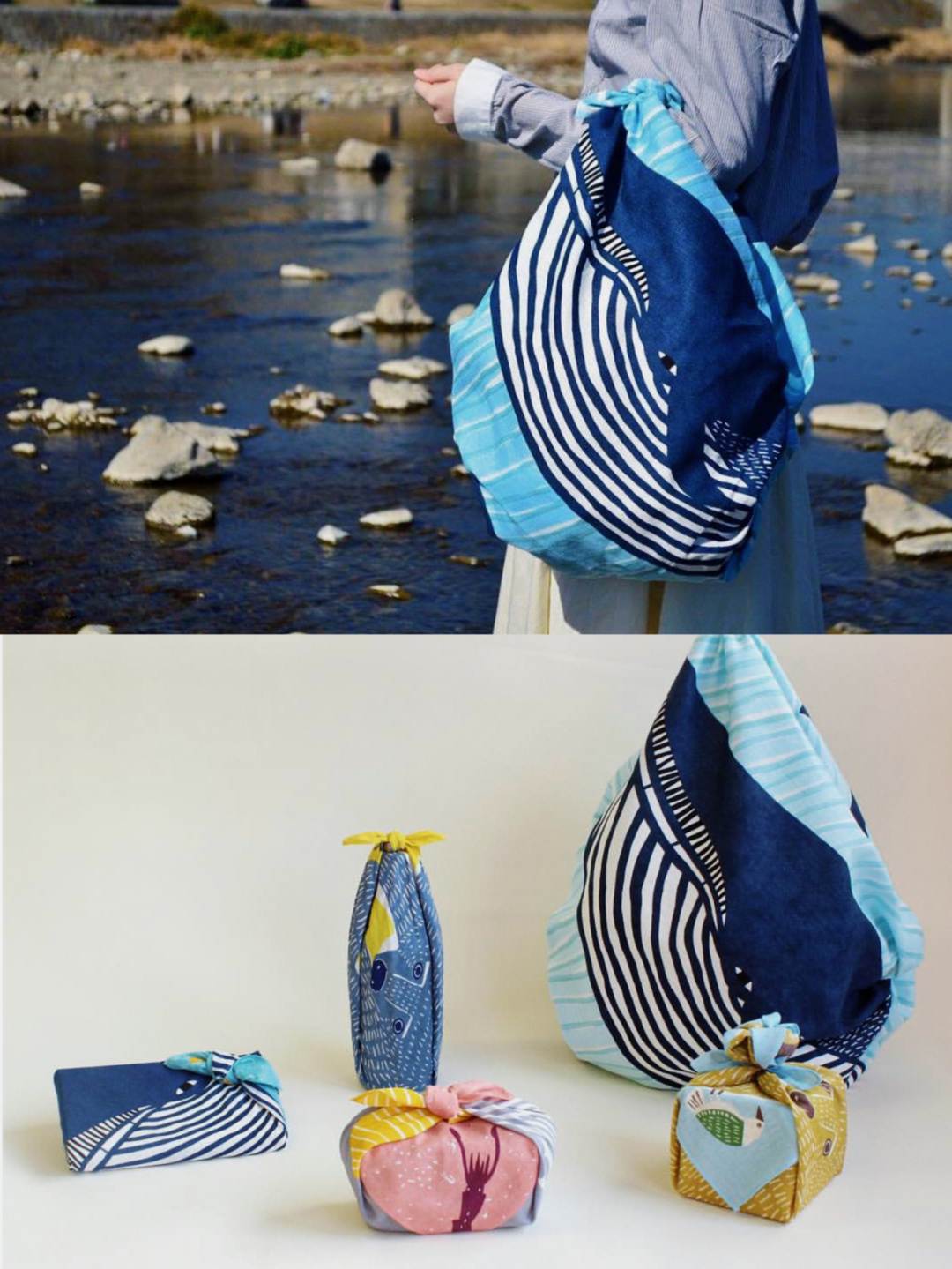 "风吕敷"就是诞生于澡堂的产物