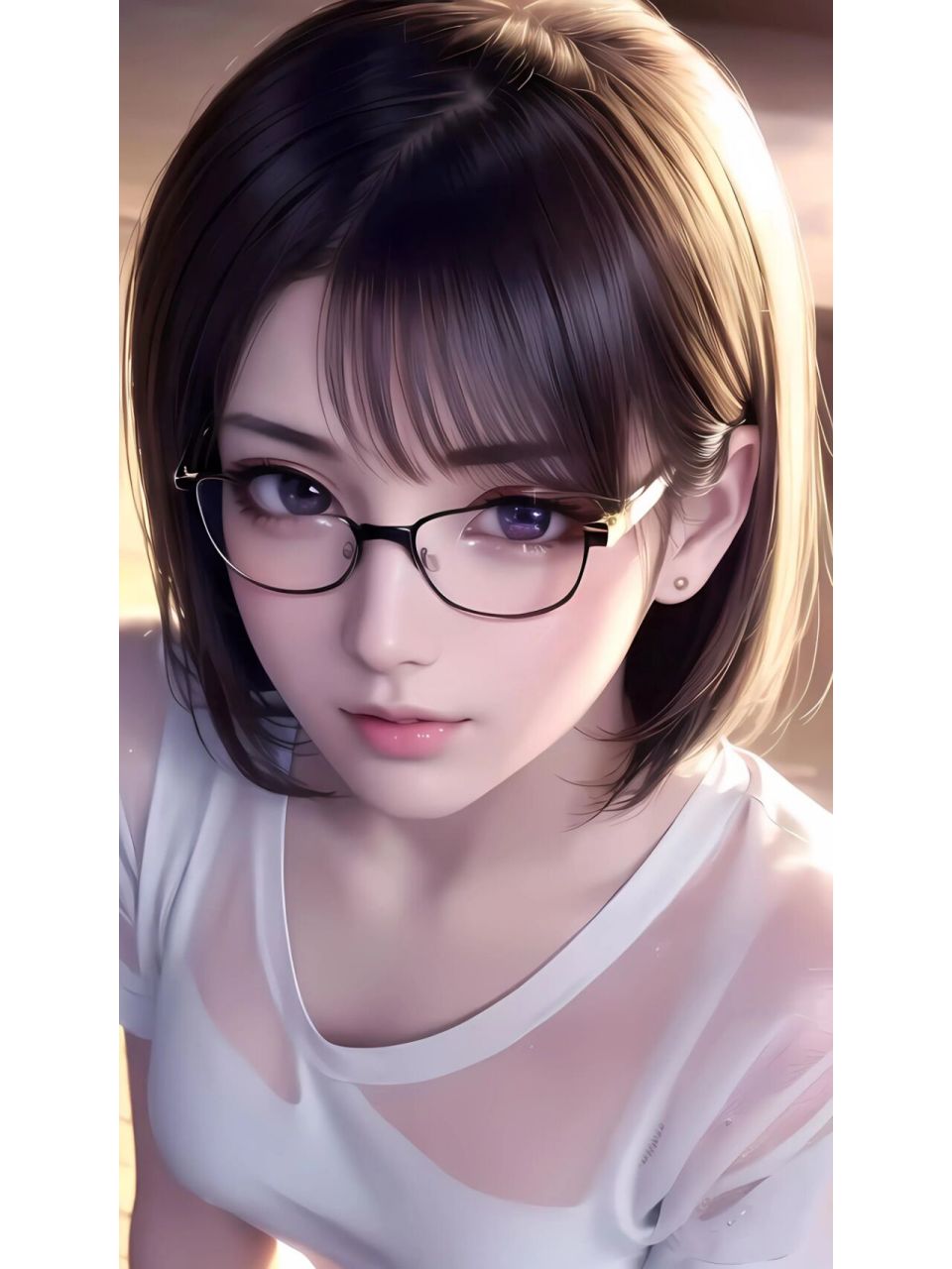 美女8k高清手机壁纸:巧笑倩兮