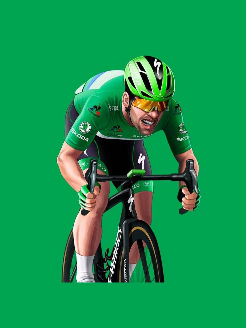 分享几张不错的公路车壁纸