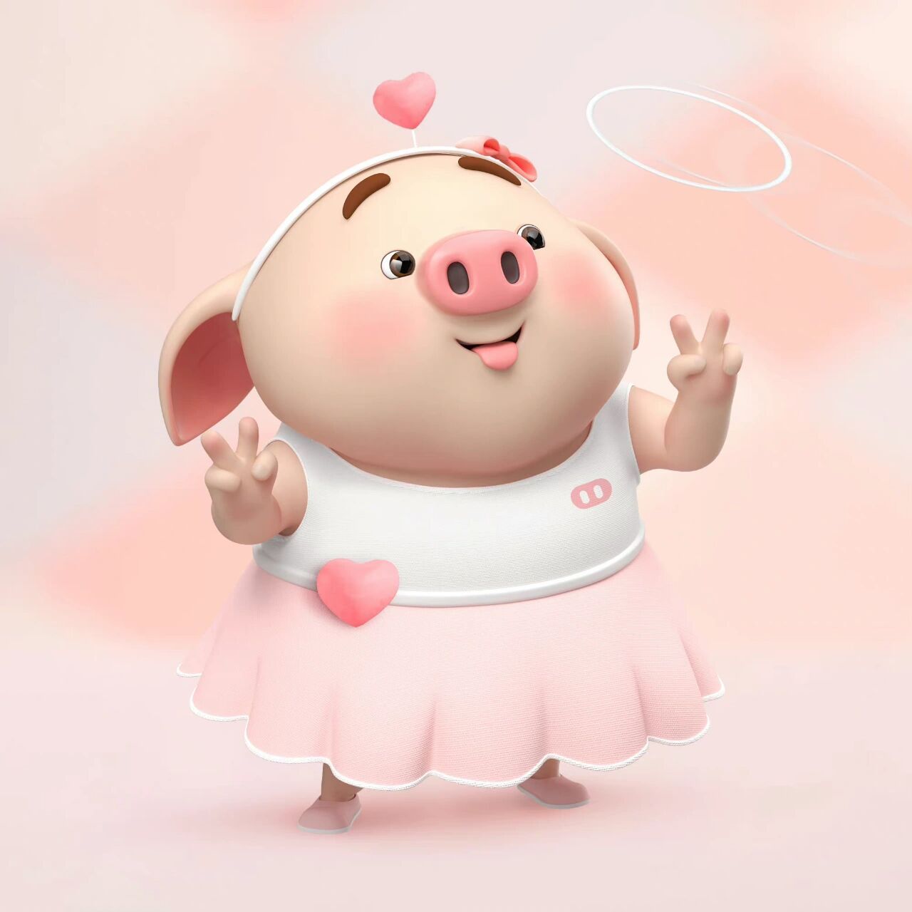 猪小屁猪小美可爱情侣头像91 猪小屁为什么这么可爱!