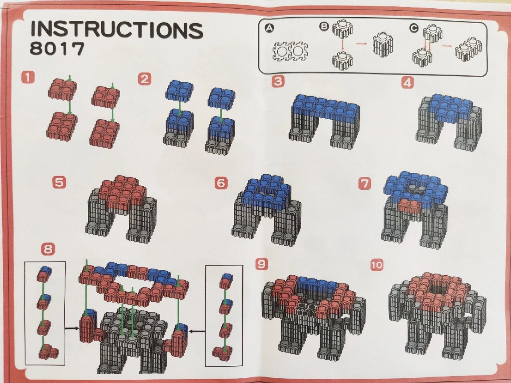 乐高颗粒积木搭建拼搭(蜘蛛侠) #小颗粒积木
