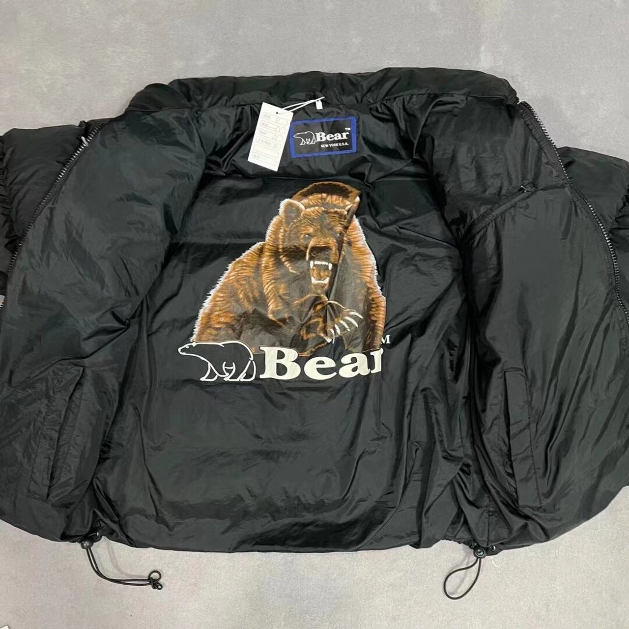 正品美版bear北极熊羽绒服 蓬松度饱满 双面 正品美版bear北极熊羽绒