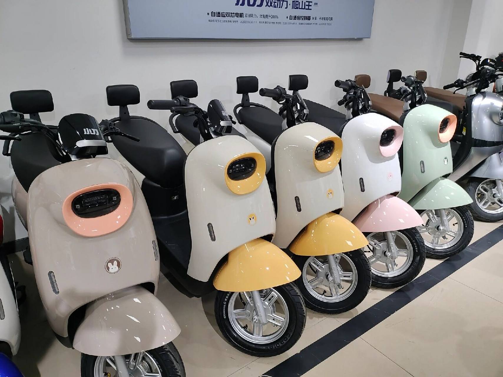 小刀最新款 泡芙国风版48伏60伏 工厂直销店:颜色多,大容量坐桶