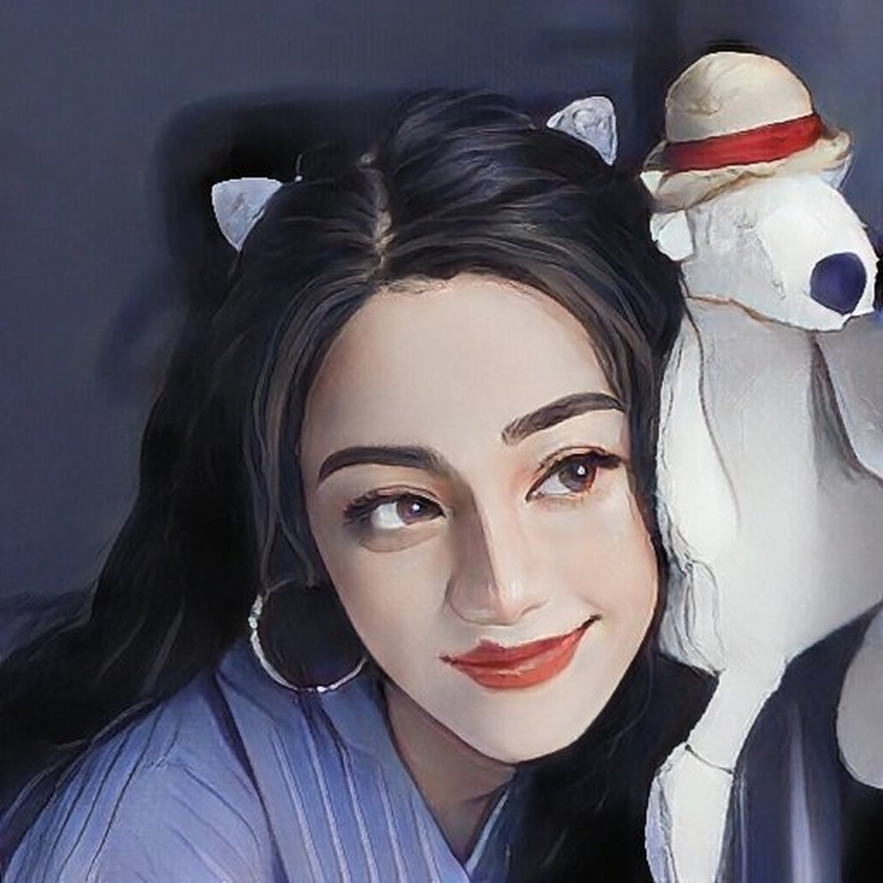 女生头像8815|热巴好看的卡通头像已发送73