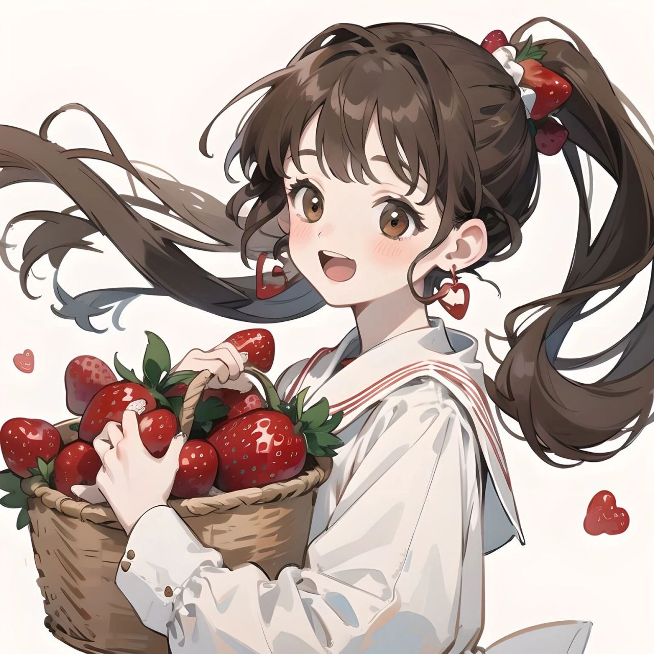 治愈系头像/草莓91女孩/可爱女生头像00