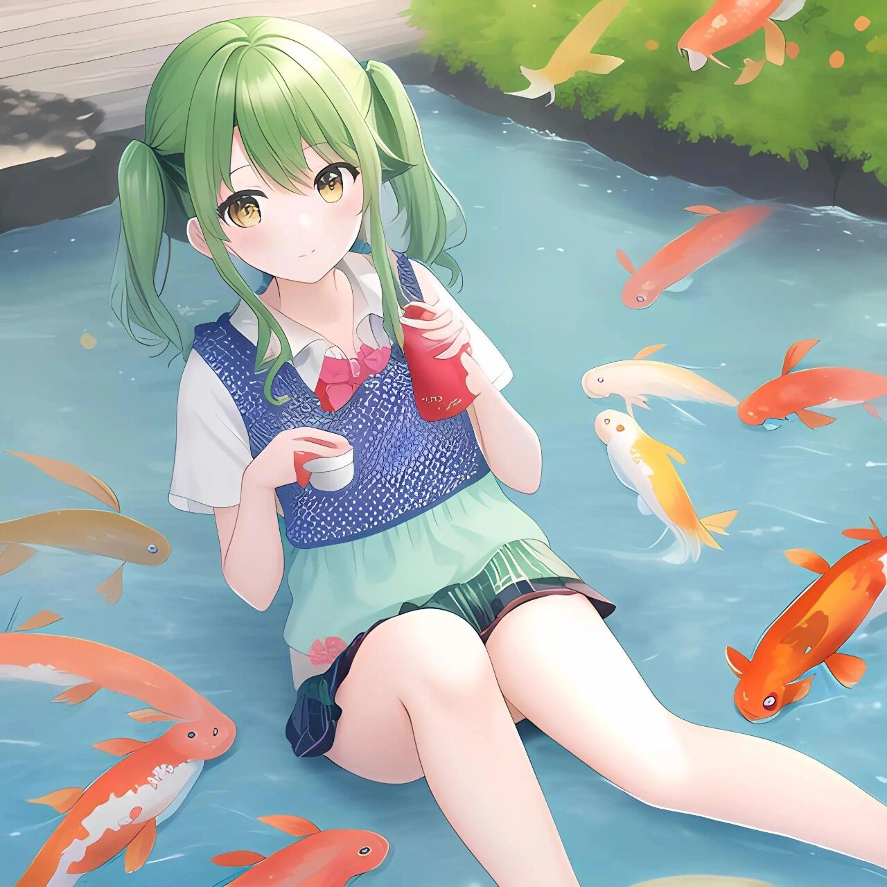 姓名:南鲤跃 性别:女 年龄:15岁 封号:锦鲤斗罗 魂力:100  武魂:九彩